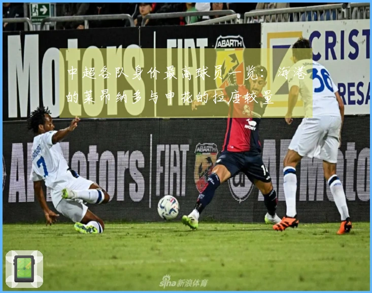 中超各队身价最高球员一览：海港的莱昂纳多与申花的拉唐较量