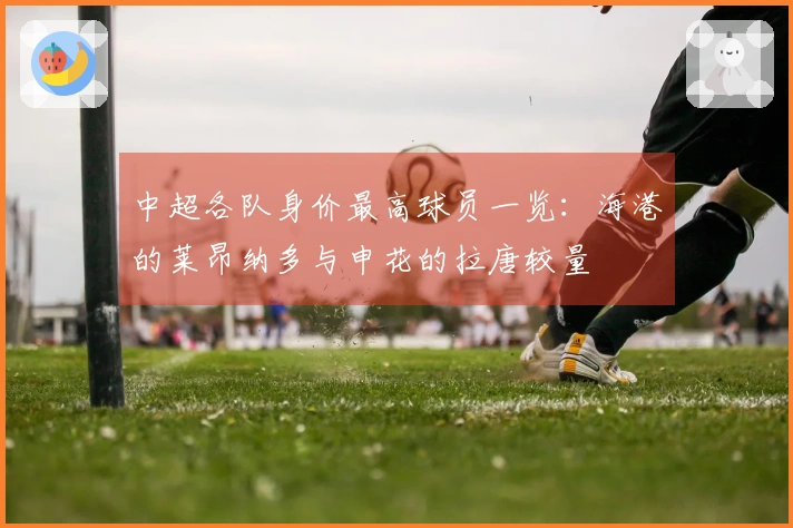 中超各队身价最高球员一览：海港的莱昂纳多与申花的拉唐较量